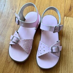 Footmates Pink Velcro Kids Sandals
